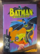Cover art for Batman with Robin the Boy Wonder from the 30's to the 70's