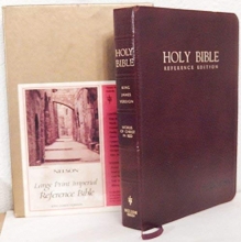 Cover art for Holy Bible: King James Version Imperial Reference/Large Print/694Bg