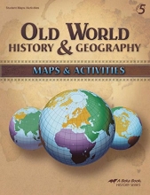 Cover art for Old World History & Geography Student Maps & Activities Booklet