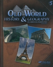 Cover art for Old World History and Geography in Christian Perspective (5th Grade)