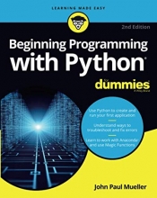 Cover art for Beginning Programming with Python For Dummies, 2nd Edition
