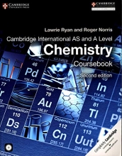 Cover art for Cambridge International AS and A Level Chemistry Coursebook with CD-ROM (Cambridge International Examinations)