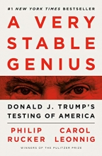 Cover art for A Very Stable Genius: Donald J. Trump's Testing of America