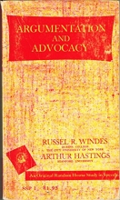 Cover art for Argumentation and Advocacy