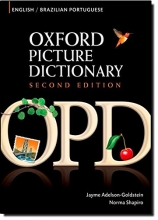 Cover art for Oxford Picture Dictionary English-Brazilian Portuguese: Bilingual Dictionary for Brazilian Portuguese speaking teenage and adult students of English (Oxford Picture Dictionary 2E)
