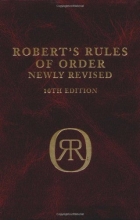 Cover art for Robert's Rules of Order (Newly Revised, 10th Edition)