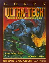 Cover art for GURPS Ultra-Tech: A Sourcebook of Weapons & Equipment for Future Ages