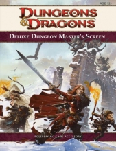 Cover art for Deluxe Dungeon Master's Screen (4th Edition D&D)