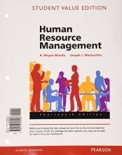 Cover art for Human Resource Management, Student Value Edition Plus MyLab Management with Pearson eText -- Access Card Package (14th Edition)