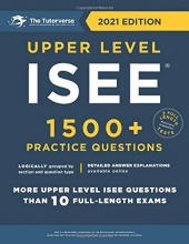 Cover art for Upper Level ISEE: 1500+ Practice Questions