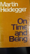 Cover art for On time and being