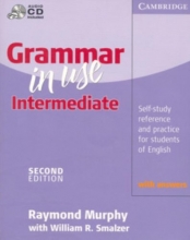 Cover art for Grammar in Use Intermediate with Answers with Audio CD: Self-study Reference and Practice for Students of English