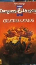 Cover art for Creature Catalog (Dungeons and Dragons Accessory DMR2)