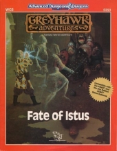 Cover art for Fate of Istus (Advanced Dungeons & Dragons/Greyhawk module WG8)