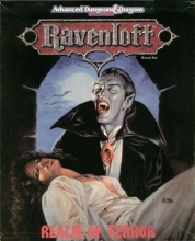 Cover art for Ravenloft: Realm of Terror (AD&D 2nd Ed (144 Page Book / 4 Maps / Overlay / 24 Cardsheets #1053)