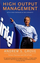 Cover art for High Output Management