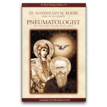 Cover art for St. Maximilian Ma. Kolbe, martyr of charity, pneumatologist : his theology of the Holy Spirt