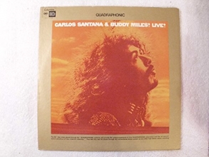 Cover art for Carlos Santana & Buddy Miles Live Vinyl Quad Quadraphonic LP