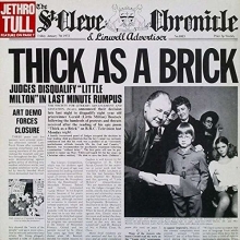 Cover art for Thick As A Brick - Chrysalis - 54 3210031