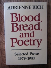 Cover art for Blood, Bread, and Poetry: Selected Prose 1979-1985