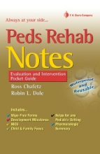 Cover art for Peds Rehab Notes: Evaluation and Intervention Pocket Guide (Davis's Notes Book)