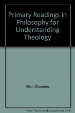 Cover art for Primary Readings in Philosophy for Understanding Theology