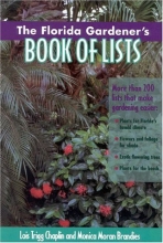 Cover art for The Florida Gardener's Book of Lists (Book of Lists Series)