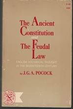 Cover art for The Ancient Constitution and the Feudal Law