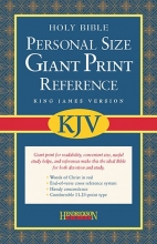 Cover art for Personal Size Giant Print Reference Bible-KJV