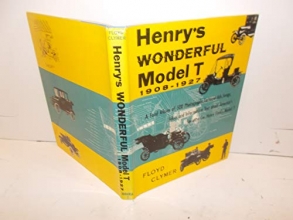 Cover art for Henry's Wonderful Model T, 1908-1927