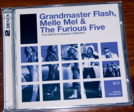 Cover art for Grandmaster Flash, Melle Mel & The Furious Five:The Definitive Groove Collection