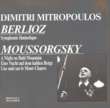Cover art for Mitropoulos / Berlioz: Symphonie Fantastique / Mussorgsky: A Night on Bald Mountain