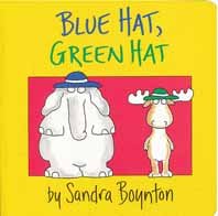 Cover art for blue hat, green hat