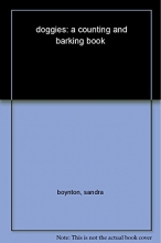Cover art for doggies: a counting and barking book