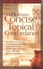 Cover art for Holman Concise Topical Concordance (Holman Reference)