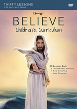 Cover art for Believe Children's Curriculum: Living the Story of the Bible