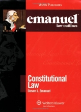 Cover art for Emanuel Law Outlines: Constitutional Law