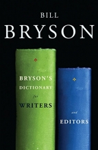 Cover art for Bryson's Dictionary for Writers and Editors
