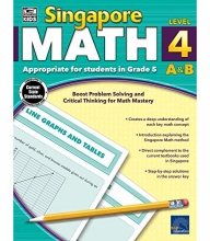 Cover art for Singapore Math, Level 4 A & B
