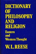 Cover art for Dictionary of Philosophy and Religion: Eastern and Western Thought