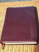 Cover art for Holy Bible NKJV Wide Margin Center Column Reference Edition Nelson 476BG