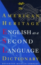 Cover art for The American Heritage English As a Second Language Dictionary