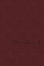 Cover art for The Chronological Study Bible (NKJV) [Bonded Leather]