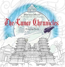 Cover art for The Lunar Chronicles Coloring Book