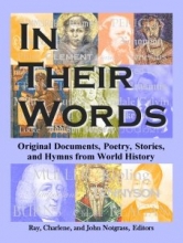 Cover art for In Their Words - Original Documents, Poetry, Stories and Hyms from World History (Supplemental Material for Exploring World History)