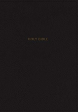 Cover art for NKJV, Reference Bible, Center-Column Giant Print, Leathersoft, Black, Red Letter Edition, Comfort Print: Holy Bible, New King James Version