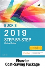 Cover art for Buck's Step-by-Step Medical Coding, 2019 Edition  Text and Workbook Package