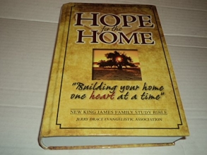 Cover art for HOPE FROM HOME, New King james family study BIBLE