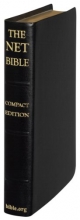 Cover art for NET Bible Compact Edition (Premium Bonded Leather Black Saddle)