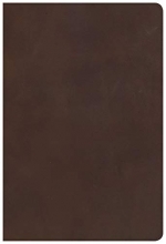 Cover art for KJV Giant Print Reference Bible, Brown Genuine Leather